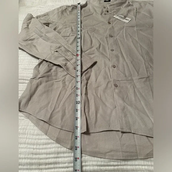 CooFandy Long Sleeve Button Down Shirt - NWT - Size XXL - Picture 11 of 11